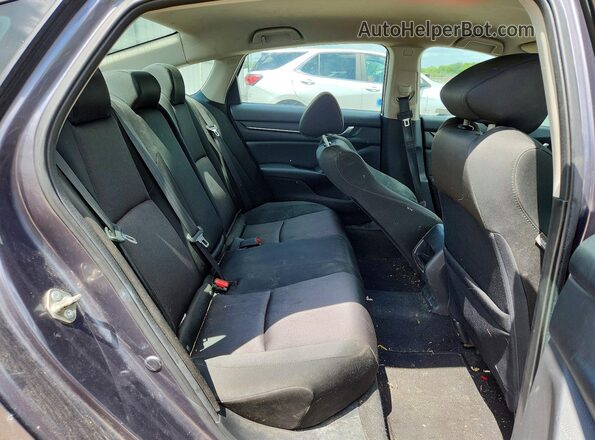 1HGCV1F10LA022505 2020 HONDA ACCORD Gray უკანა სავარძლების ხედი
