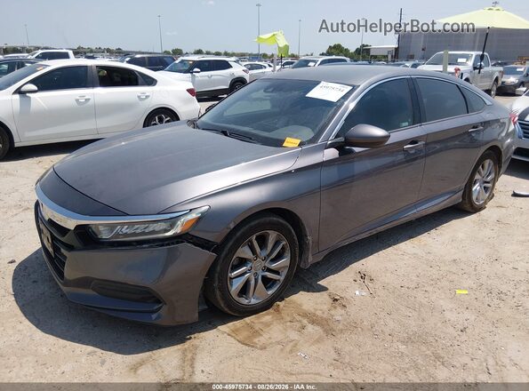 1HGCV1F10LA026960 2020 HONDA ACCORD Gray Przód lewy