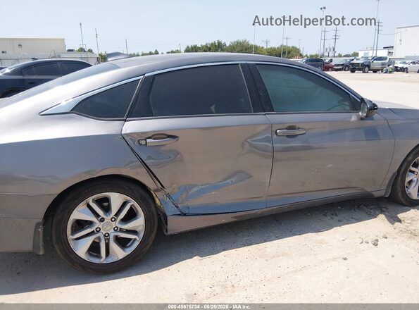 1HGCV1F10LA026960 2020 HONDA ACCORD Gray Widok z przodu
