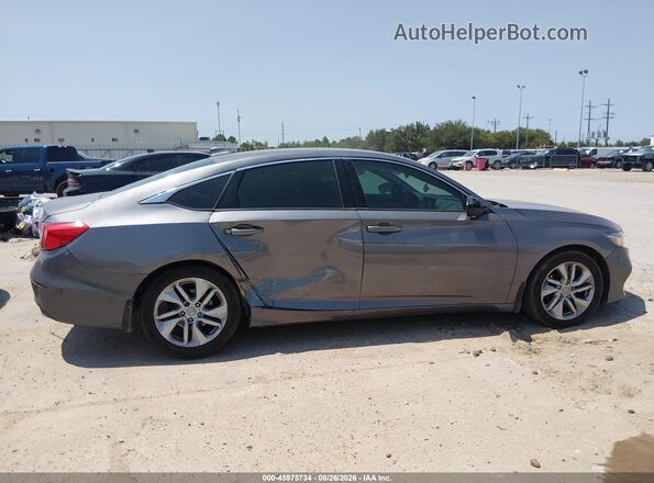 1HGCV1F10LA026960 2020 HONDA ACCORD Gray Widok wnętrza z tyłu