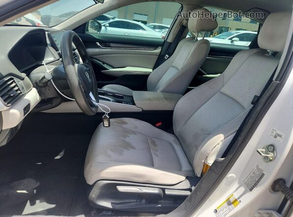 1HGCV1F10LA070666 2020 HONDA ACCORD White Widok wnętrza z przodu