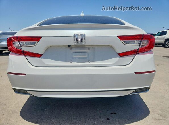 1HGCV1F10LA070666 2020 HONDA ACCORD White Widok z tyłu