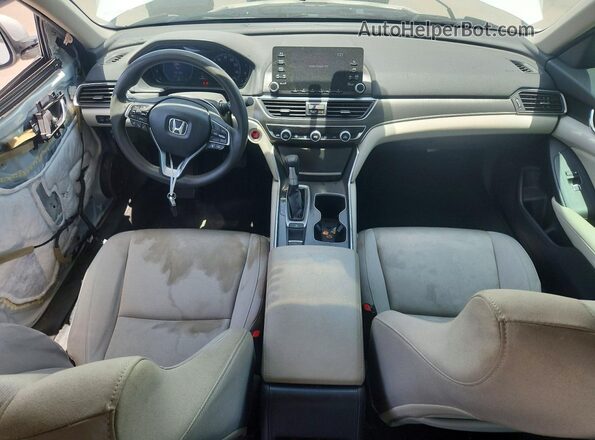 1HGCV1F10LA070666 2020 HONDA ACCORD White Widok deski rozdzielczej