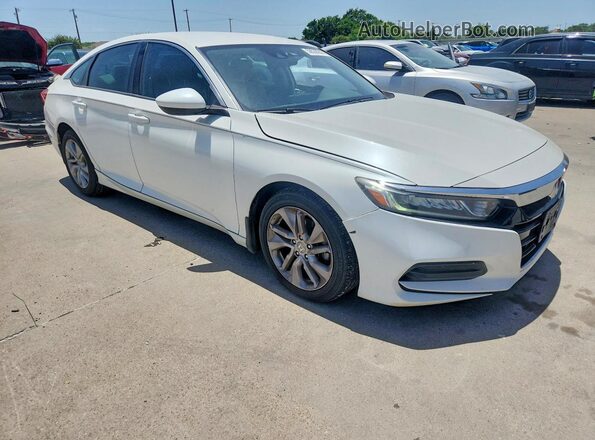 1HGCV1F10LA070666 2020 HONDA ACCORD White Przód prawy