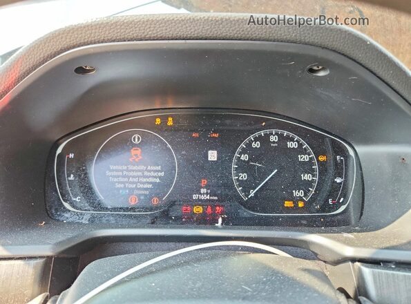 1HGCV1F10LA095146 2020 HONDA ACCORD Gray ხელსაწყოთა პანელის ხედი