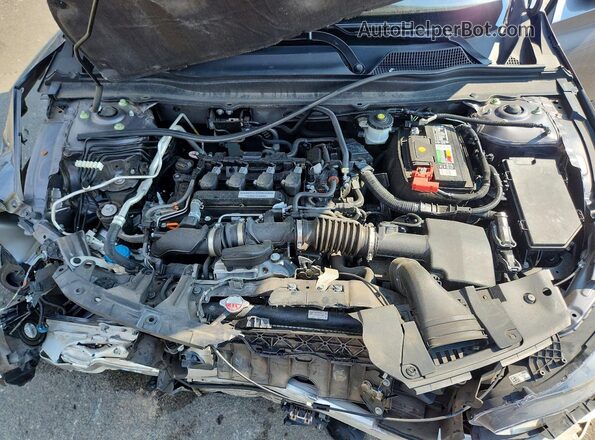 1HGCV1F10LA095146 2020 HONDA ACCORD Gray უკანა სალონის ხედი