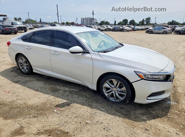 1HGCV1F10LA130526 2020 HONDA ACCORD White Przód prawy