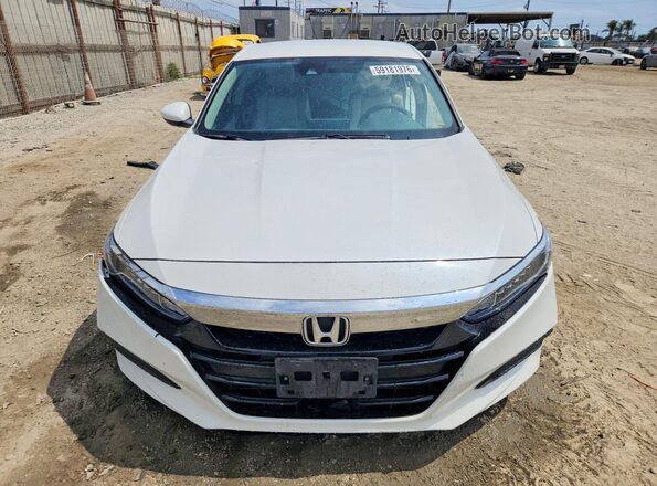 1HGCV1F10LA130526 2020 HONDA ACCORD White Widok z przodu