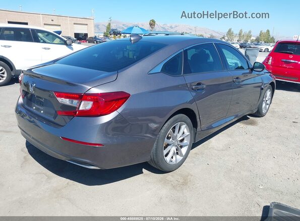 1HGCV1F10MA116370 2021 HONDA ACCORD Gray Задня права чверть