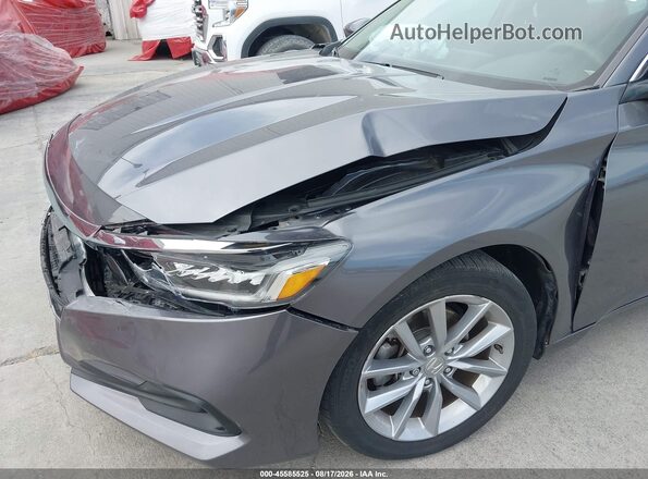 1HGCV1F10MA116370 2021 HONDA ACCORD Gray Вид спереду