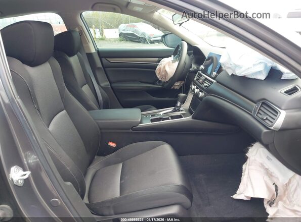 1HGCV1F10MA116370 2021 HONDA ACCORD Gray Вид салону спереду