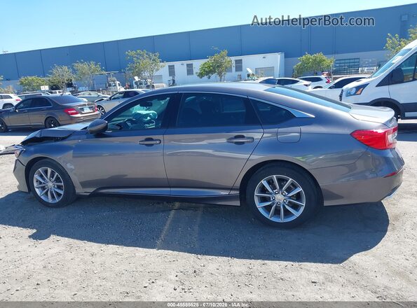 1HGCV1F10MA116370 2021 HONDA ACCORD Gray Панорамний вид салону 360°