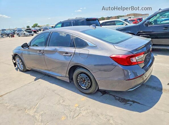 1HGCV1F10NA030865 2022 HONDA ACCORD Gray Задня ліва чверть