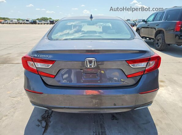 1HGCV1F10NA030865 2022 HONDA ACCORD Gray Вид ззаду