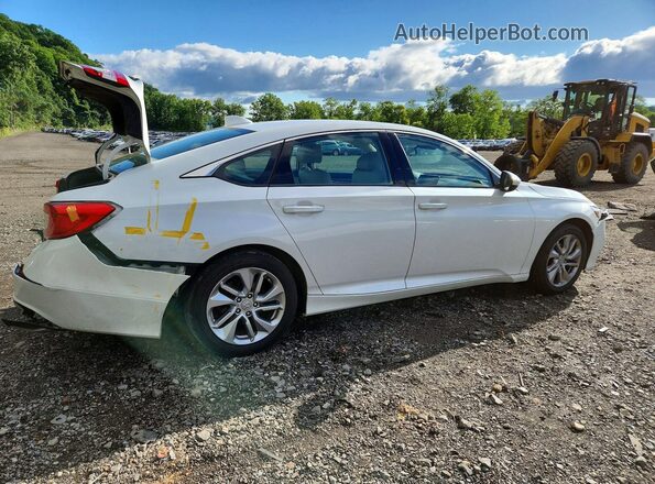 1HGCV1F11JA117250 2018 HONDA ACCORD Белый Задняя правая четверть