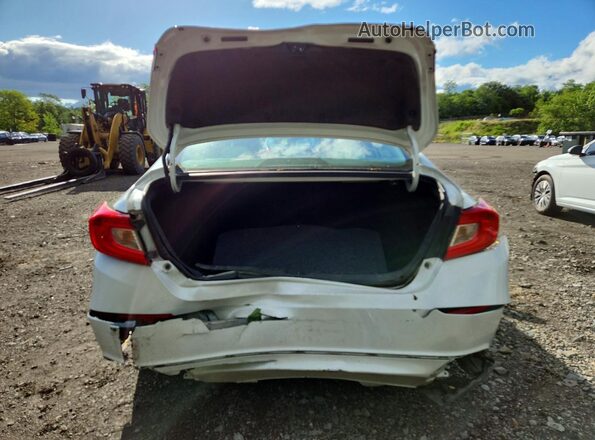 1HGCV1F11JA117250 2018 HONDA ACCORD Белый Вид сзади