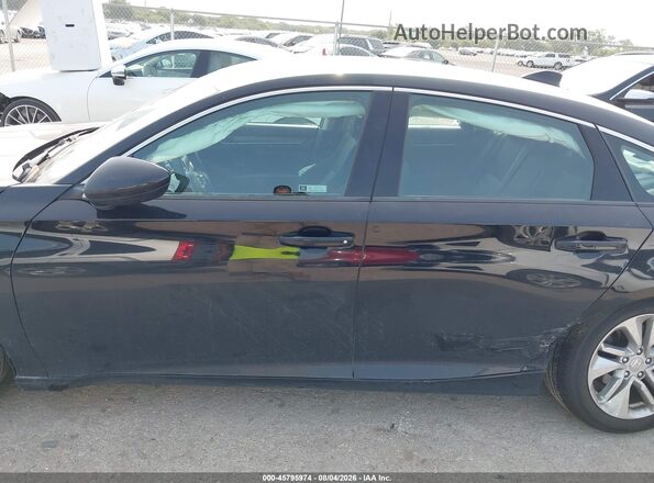 1HGCV1F11JA207210 2018 HONDA ACCORD Black 360 interior view
