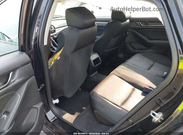 1HGCV1F11JA207210 2018 HONDA ACCORD Black VIN sticker view