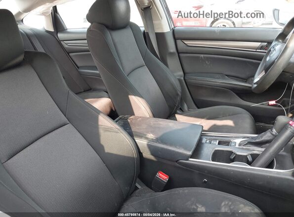 1HGCV1F11JA207210 2018 HONDA ACCORD Black Front interior view