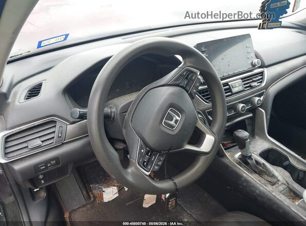1HGCV1F11JA247772 2018 HONDA ACCORD Черный Вид задних сидений