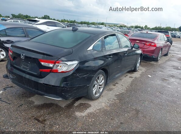 1HGCV1F11JA247772 2018 HONDA ACCORD Черный Задняя правая четверть