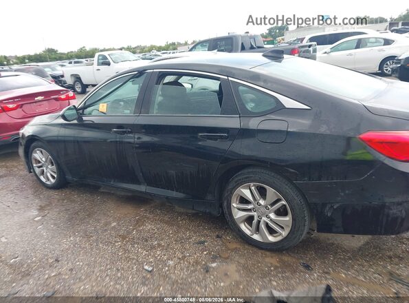 1HGCV1F11JA247772 2018 HONDA ACCORD Черный Панорамный вид салона 360°