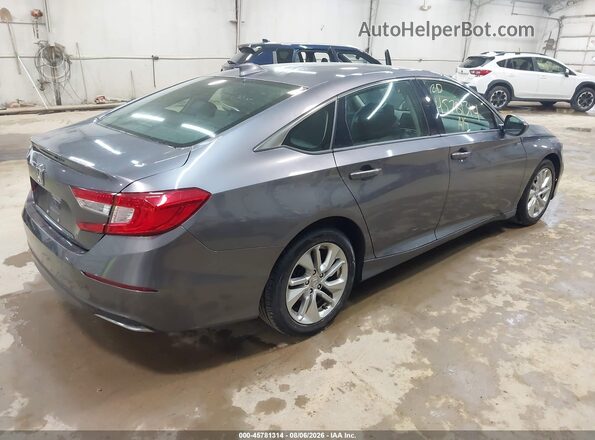 1HGCV1F11KA060033 2019 HONDA ACCORD Gray უკანა მარჯვენა