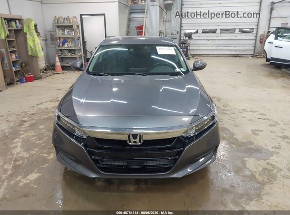 1HGCV1F11KA060033 2019 HONDA ACCORD Gray ხელსაწყოთა პანელის ხედი