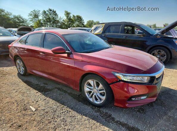 1HGCV1F11KA083277 2019 HONDA ACCORD Red წინა მარჯვენა