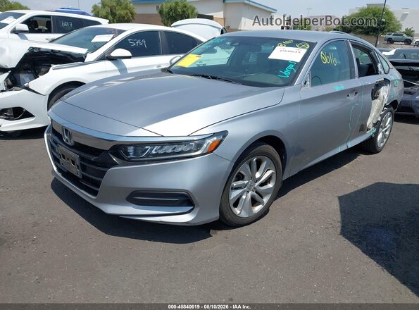 1HGCV1F11LA001954 2020 HONDA ACCORD Silver Առջևի ձախ երեք քառորդ տեսարան