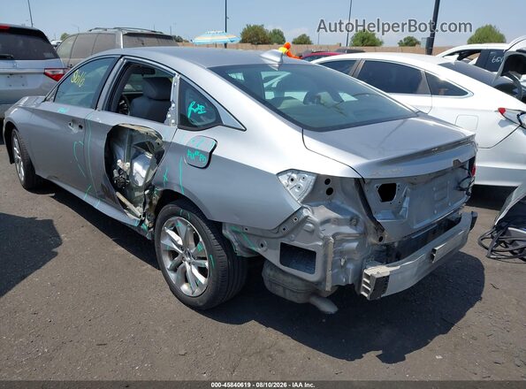1HGCV1F11LA001954 2020 HONDA ACCORD Silver Հետևի ձախ