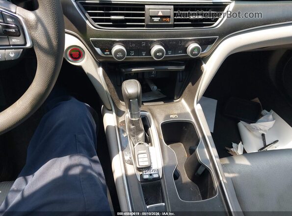 1HGCV1F11LA001954 2020 HONDA ACCORD Silver Առջևի վահանակի տեսք