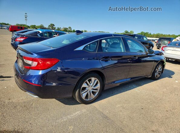 1HGCV1F11LA017443 2020 HONDA ACCORD Blue Հետևի աջ