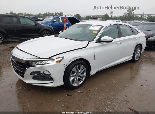 1HGCV1F11LA021735 2020 HONDA ACCORD White Przód lewy