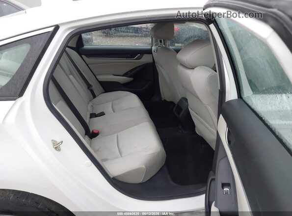 1HGCV1F11LA021735 2020 HONDA ACCORD White Widok naklejki z numerem VIN