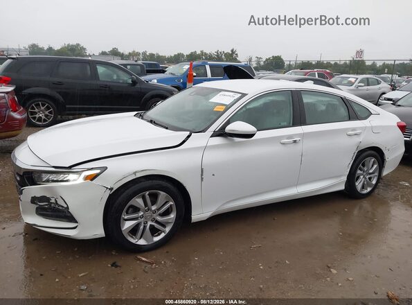 1HGCV1F11LA021735 2020 HONDA ACCORD White Widok z przodu