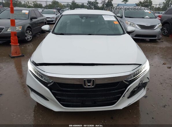 1HGCV1F11LA021735 2020 HONDA ACCORD White Widok zestawu wskaźników