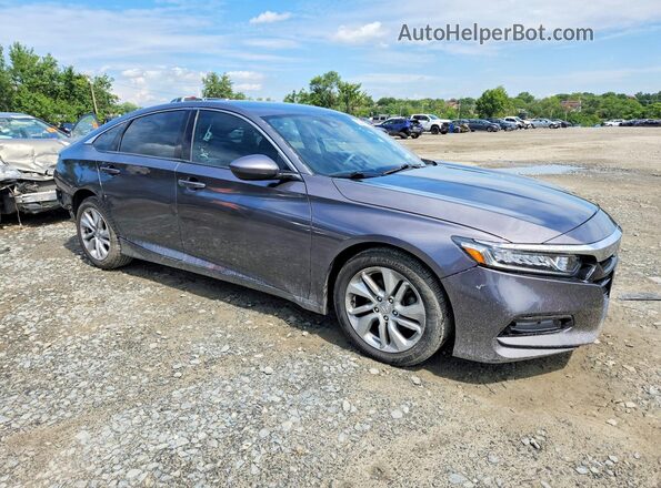 1HGCV1F11LA052600 2020 HONDA ACCORD Gray Przód prawy