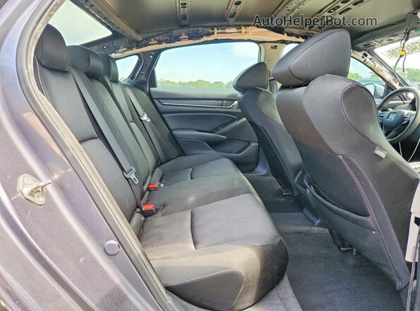 1HGCV1F11LA052600 2020 HONDA ACCORD Gray Widok tylnych siedzeń