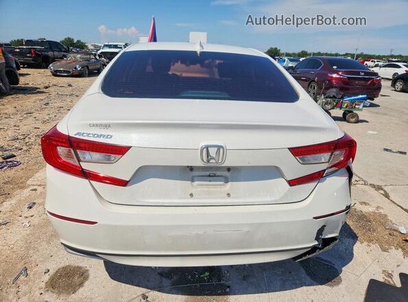 1HGCV1F11LA082440 2020 HONDA ACCORD White Вид ззаду