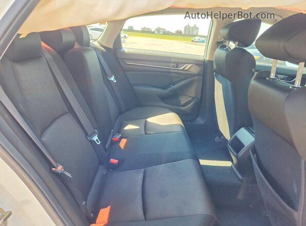 1HGCV1F11LA082440 2020 HONDA ACCORD White Вид задніх сидінь