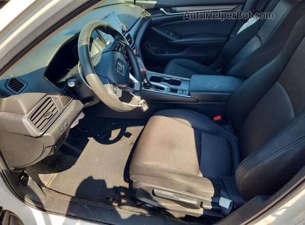 1HGCV1F11LA082440 2020 HONDA ACCORD White Вид салону спереду