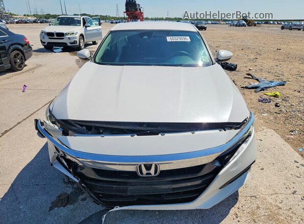 1HGCV1F11LA082440 2020 HONDA ACCORD White Вид спереду
