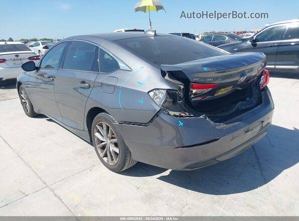 1HGCV1F11MA012485 2021 HONDA ACCORD Gray Tył lewy