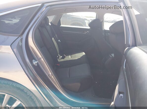 1HGCV1F11MA012485 2021 HONDA ACCORD Gray Widok naklejki z numerem VIN
