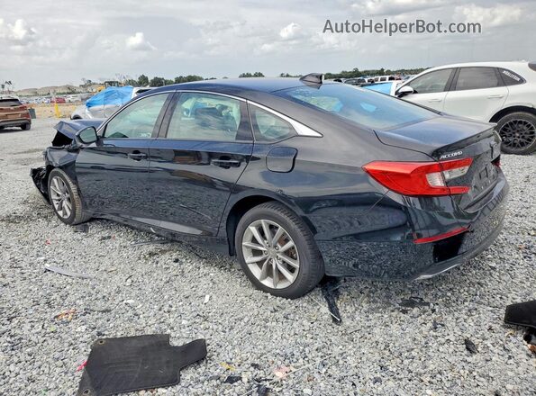 1HGCV1F11MA013149 2021 HONDA ACCORD Черный Задняя левая четверть