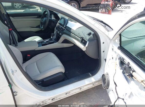 1HGCV1F11MA018576 2021 HONDA ACCORD White Vista interior delantera