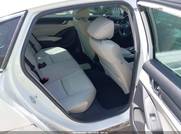 1HGCV1F11MA018576 2021 HONDA ACCORD White Vista de la etiqueta del VIN