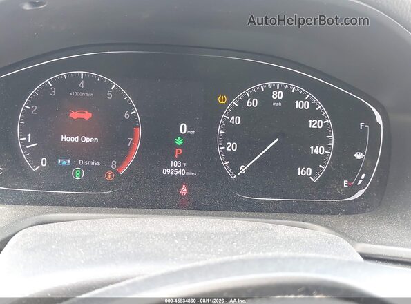 1HGCV1F11MA018576 2021 HONDA ACCORD White Vista de los asientos traseros