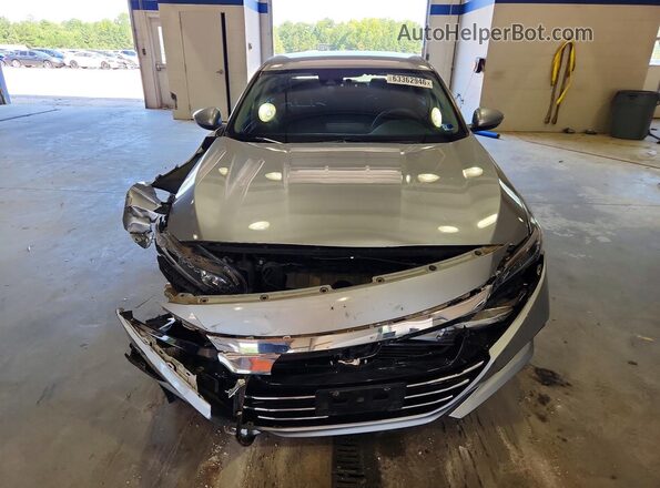 1HGCV1F11MA040660 2021 HONDA ACCORD Silver Вид спереду